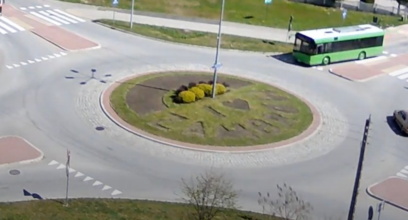 Rondo ul. Białostocka w Zambrowie