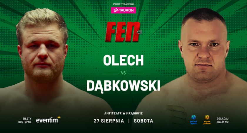 FEN 41: TAURON Fight Night Mrągowo - Olech vs Dąbkowski