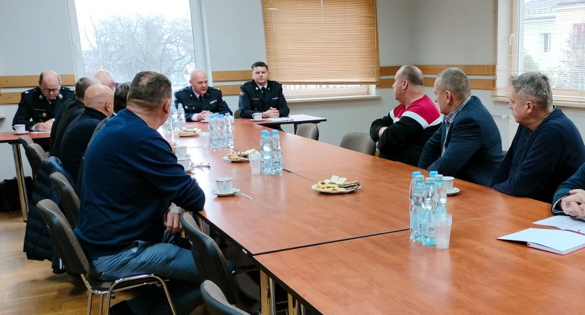 Zdjęcie: Posiedzenie Zarządu Oddziału Powiatowego Związku OSP RP w Zambrowie
