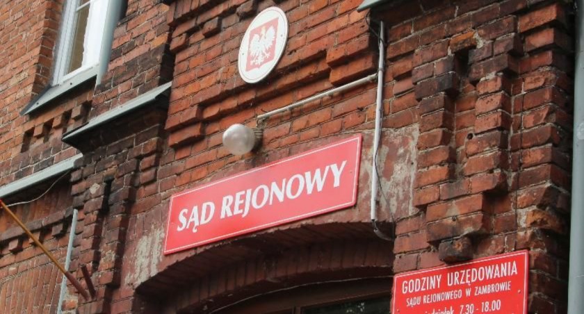 Zdjęcie: Sąd Rejonowy w Zambrowie