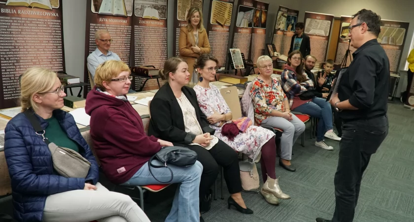 Zdjęcie: „Historia Biblii” w Miejskiej Bibliotece Publicznej w Zambrowie