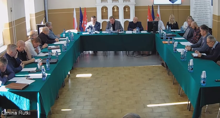 Zdjęcie: sesja Rady Gminy Rutki
