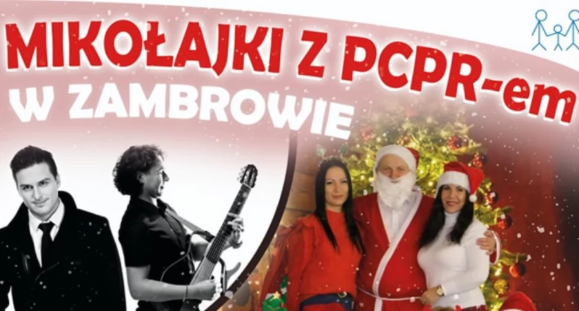 Zdjęcie: mikołajki z PCPR-em w Zambrowie