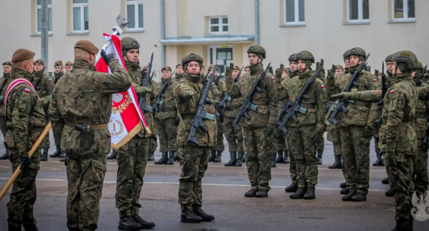 Zdjęcie: przysięga wojskowa