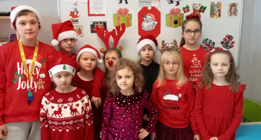 Zdjęcie: mikołajki w świetlicy szkolnej SP4