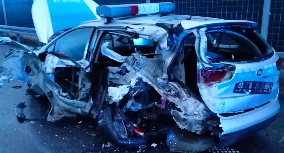 Zdjęcie: wypadek na S8
