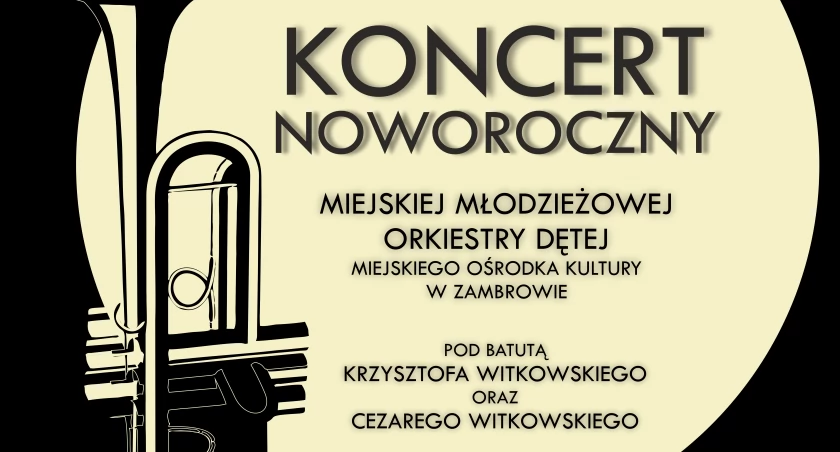 Zdjęcie: Koncert noworoczny - Miejska Młodzieżowa Orkiestra Dęta w Zambrowie