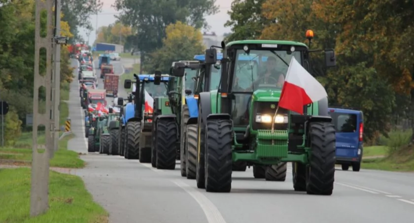Zdjęcie: strajk rolników