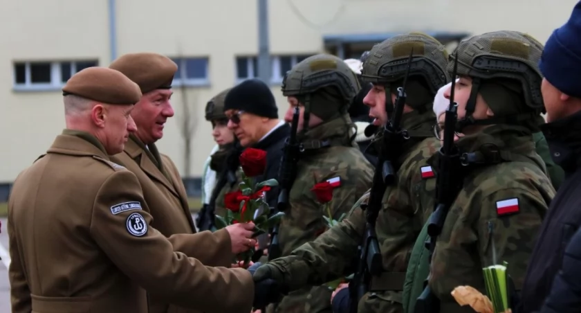 Zdjęcie: przysięga wojskowa 1PBOT