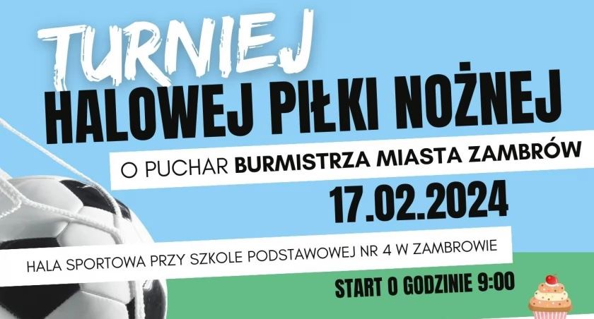 Zdjęcie: Turniej Halowej Piłki Nożnej o Puchar Burmistrza