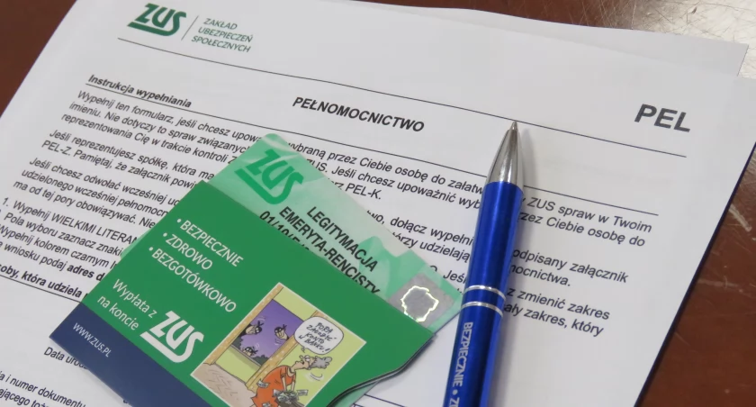 Zdjęcie: pełnomocnictwo ZUS 