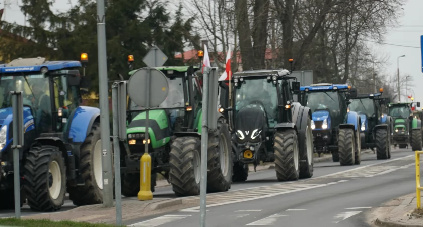zdjęcie: protest rolników