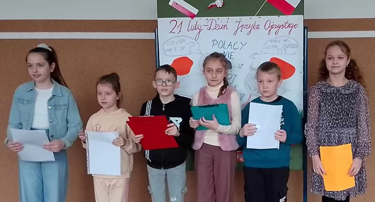 Zdjęcie: Dzień Języka Ojczystego w SP3