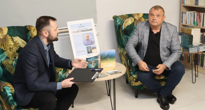 zdjęcie: spotkanie autorskie z Robertem Pawłowskim