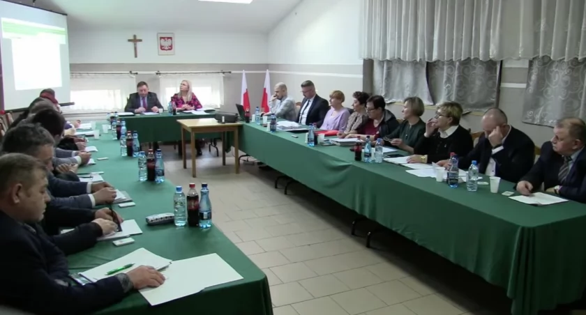 Rada Gminy Kołaki radni, sesja Gminy Kołaki Kościelne TRANSMISJA ŻYWO - zdjęcie, fotografia