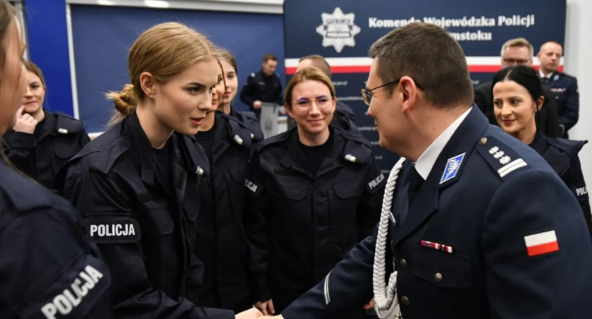 Zdjęcie: nowa funkcjonariuszka w Podlaskiej Policji