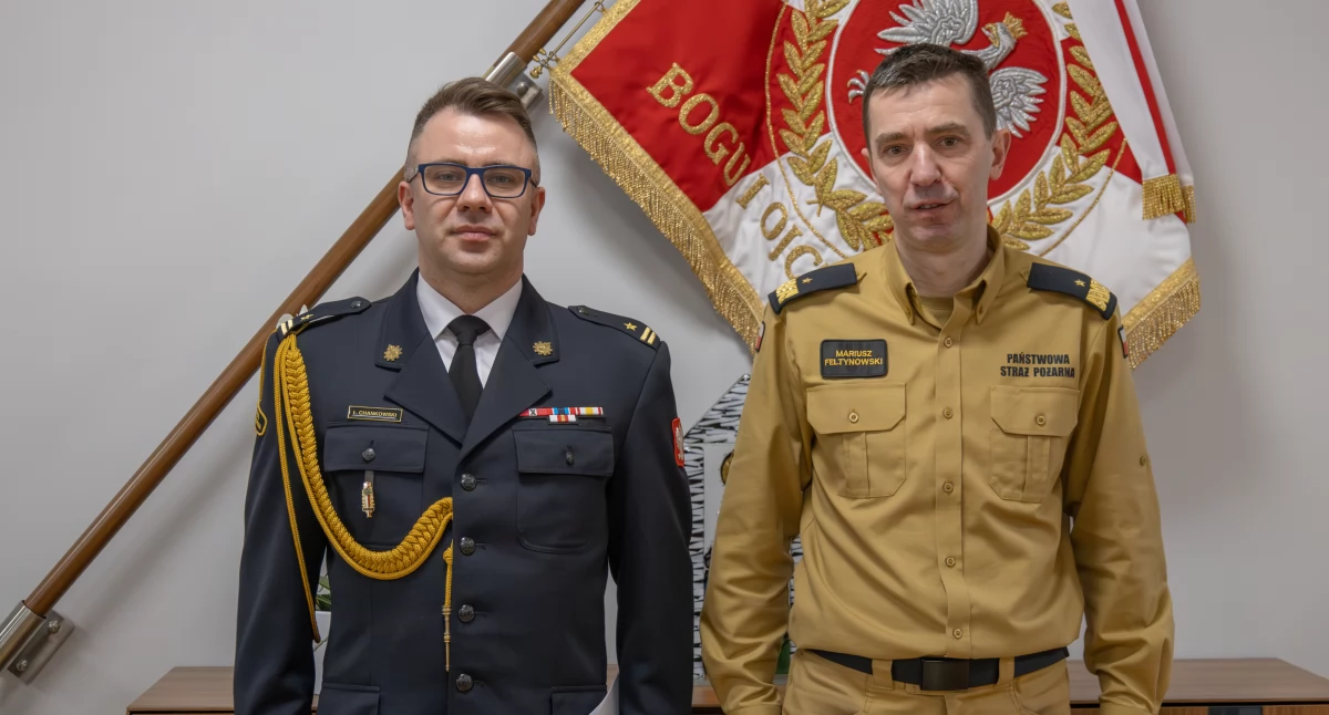 zdjęcie: mł. bryg. mgr inż. Łukasz Chankowski