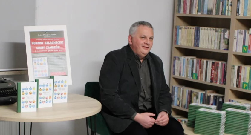 wernisaże spotkania, Publikacja „Rodziny szlacheckie gminy Zambrów” ujrzała światło dzienne [FOTO] - zdjęcie, fotografia