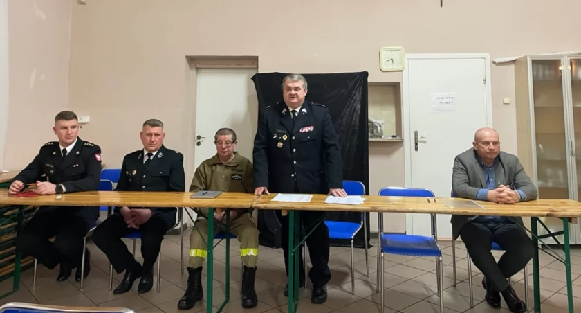 Zdjęcie: zebranie sprawozdawcze w OSP gminy Zambrów