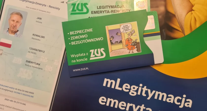 zdjęcie: mLegitymacja emeryta-rencisty