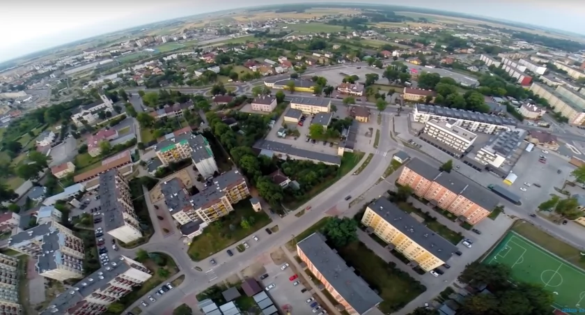 zdjęcie: Zambrów z lotu ptaka