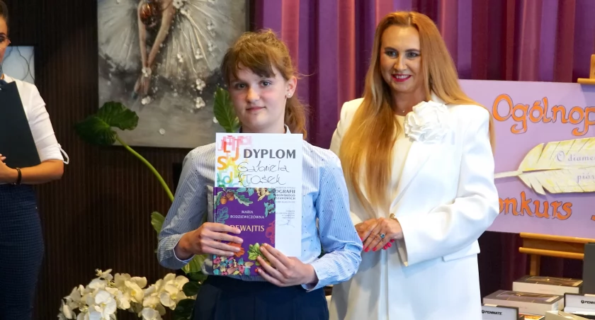 zdjęcie: Mistrz Ortografii Szkół Podstawowych Gabriela Kłosek