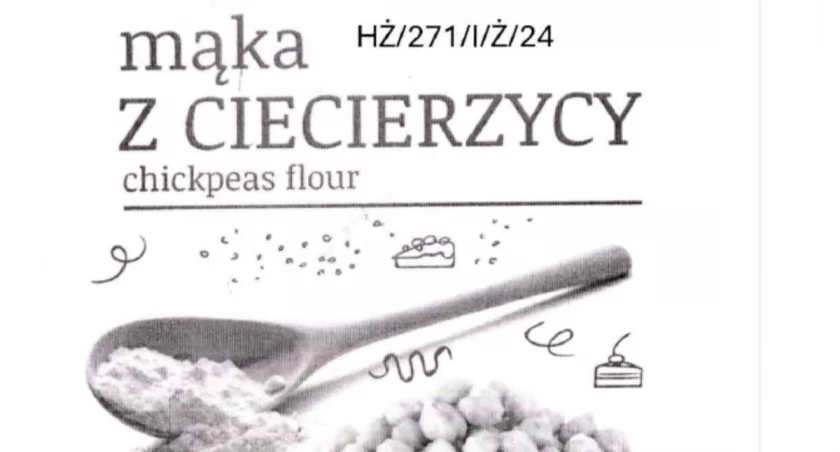 zdjęcie: mąka z ciecierzycy