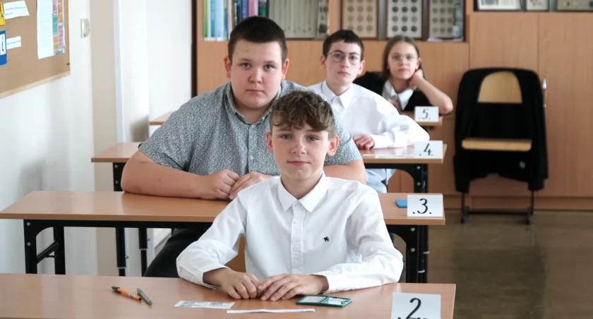zdjęcie: egzamin ósmoklasisty 2024