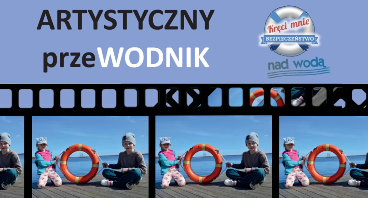 konkursy, udział konkursie plastyczno filmowym „Artystyczny przeWODNIK” - zdjęcie, fotografia