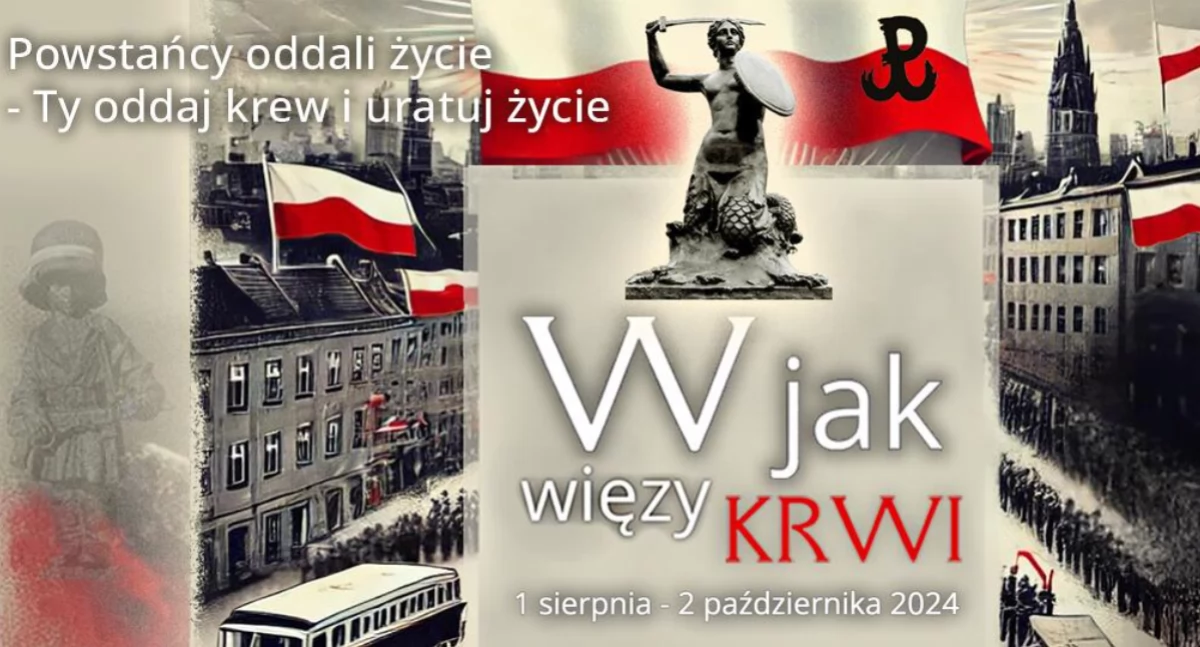charytatywne wolontariat, więzy Bądź powstaniec warszawski - zdjęcie, fotografia
