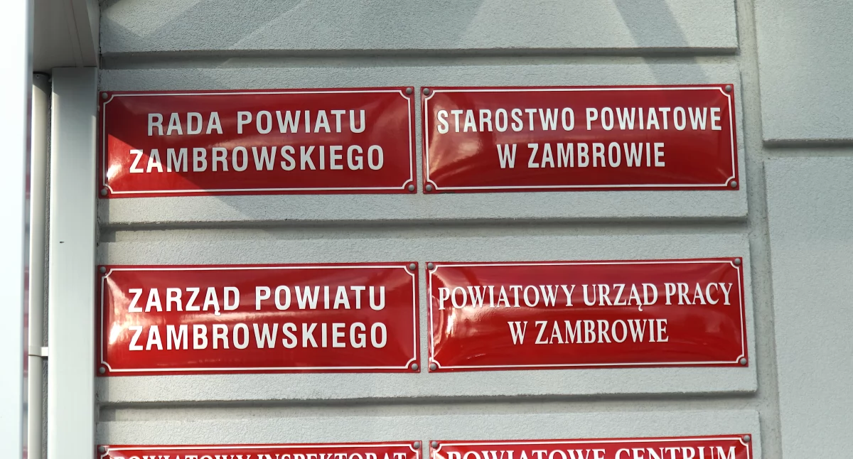 zdjęcie: Starostwo Powiatowe w Zambrowie