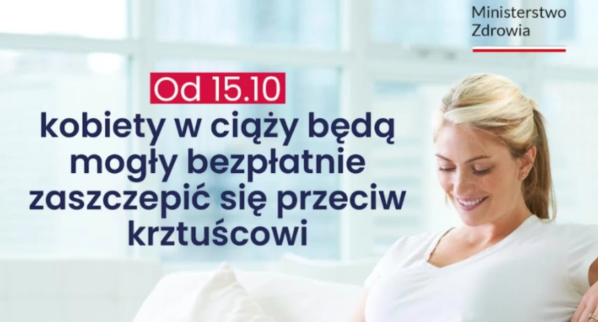 zdrowie i uroda, Kobiety ciężarne mogą bezpłatnie szczepić przeciw krztuścowi - zdjęcie, fotografia