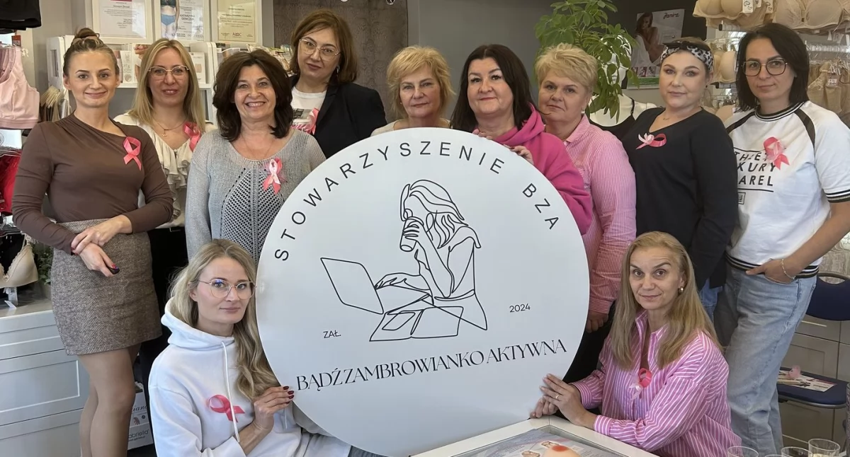 zdrowie i uroda, Różowy Październik Stowarzyszeniem [FOTO] - zdjęcie, fotografia