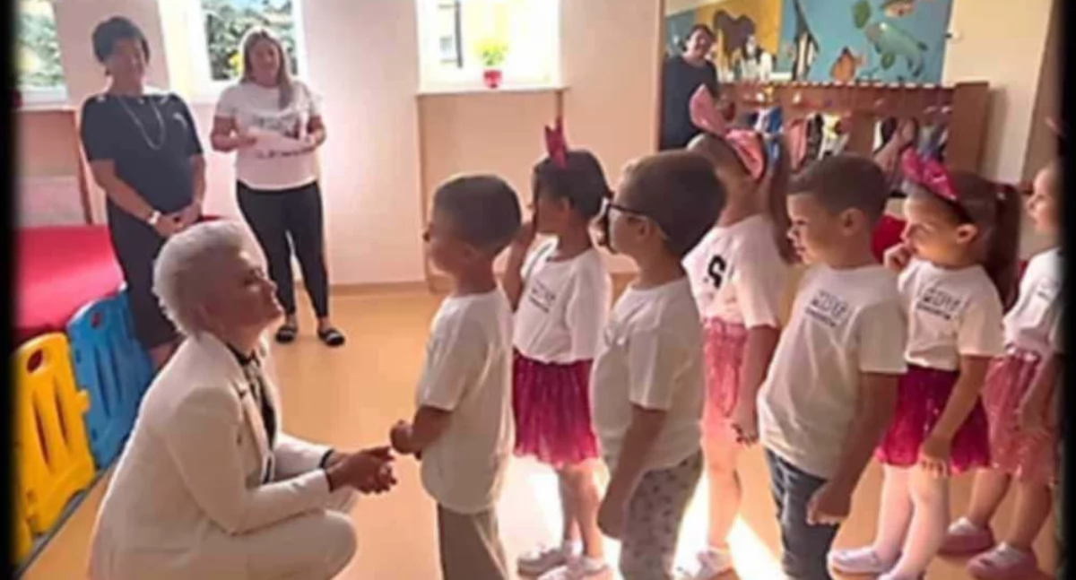 edukacja, Podlaski Kurator Oświaty Miejskim Przedszkolu Zambrowie [FOTO] - zdjęcie, fotografia