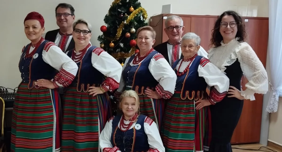 święta, Spotkanie Wigilijne Kół Gospodyń Wiejskich Stowarzyszeń Zespołów Gminy Zambrów [FOTO] - zdjęcie, fotografia