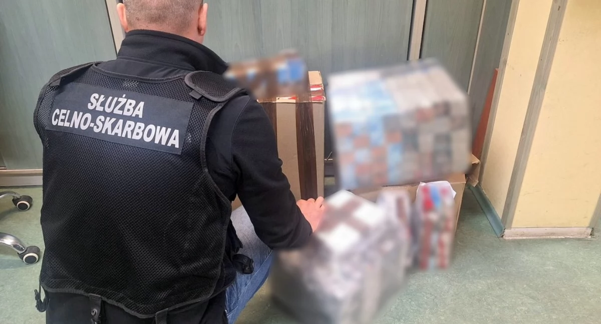 z regionu, Papierosy przemytu trzymał lodówce [FOTO] - zdjęcie, fotografia