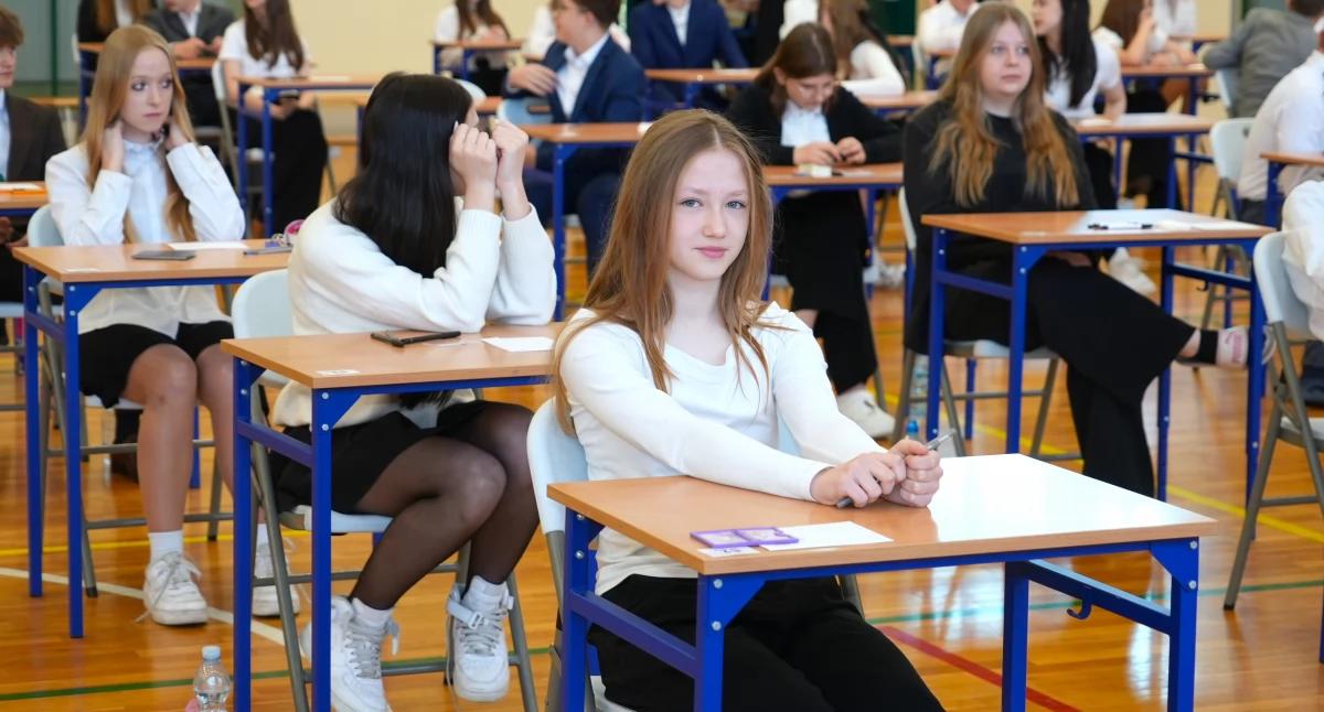 zdjęcie: egzamin ósmoklasisty 2025
