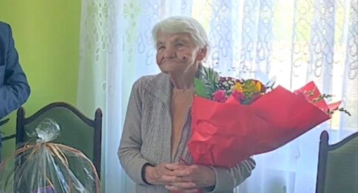 zdjęcie: Feliksa Brulińska, najstarsza mieszkanka gminy Zambrów