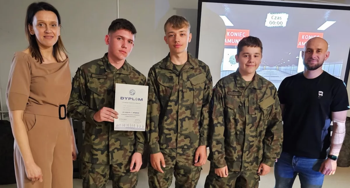 edukacja, Szkolne Zawody Strzeleckie okazji Kadeta [FOTO] - zdjęcie, fotografia