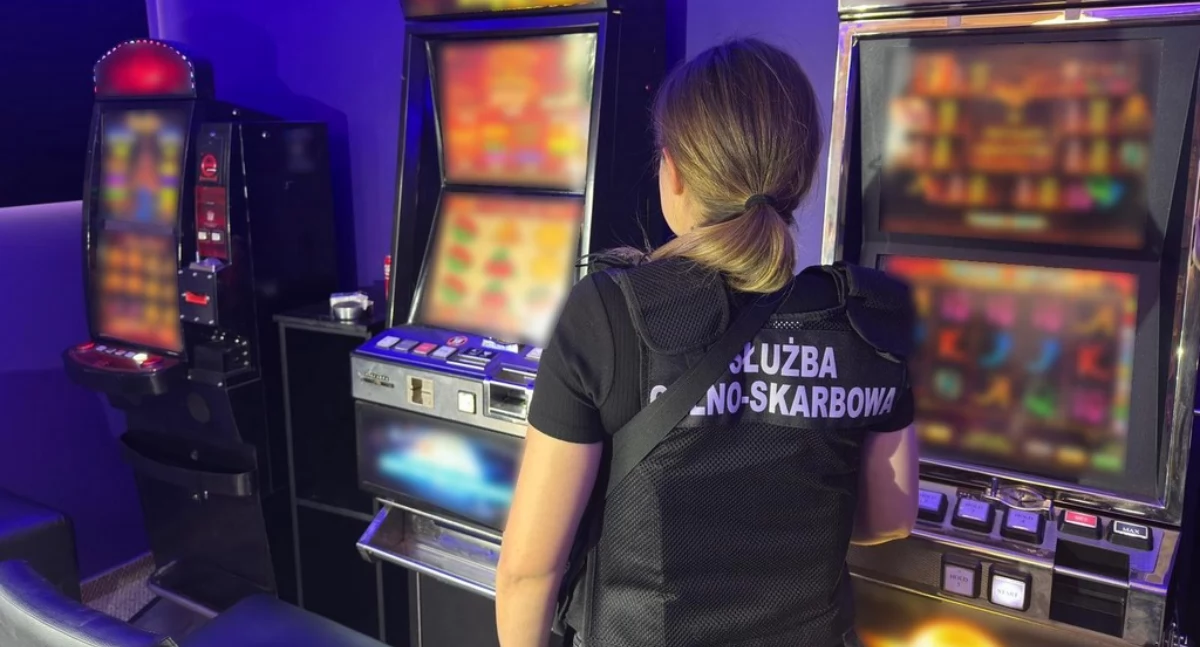 z regionu, zlikwidowała kolejny nielegalny salon hazardowych - zdjęcie, fotografia