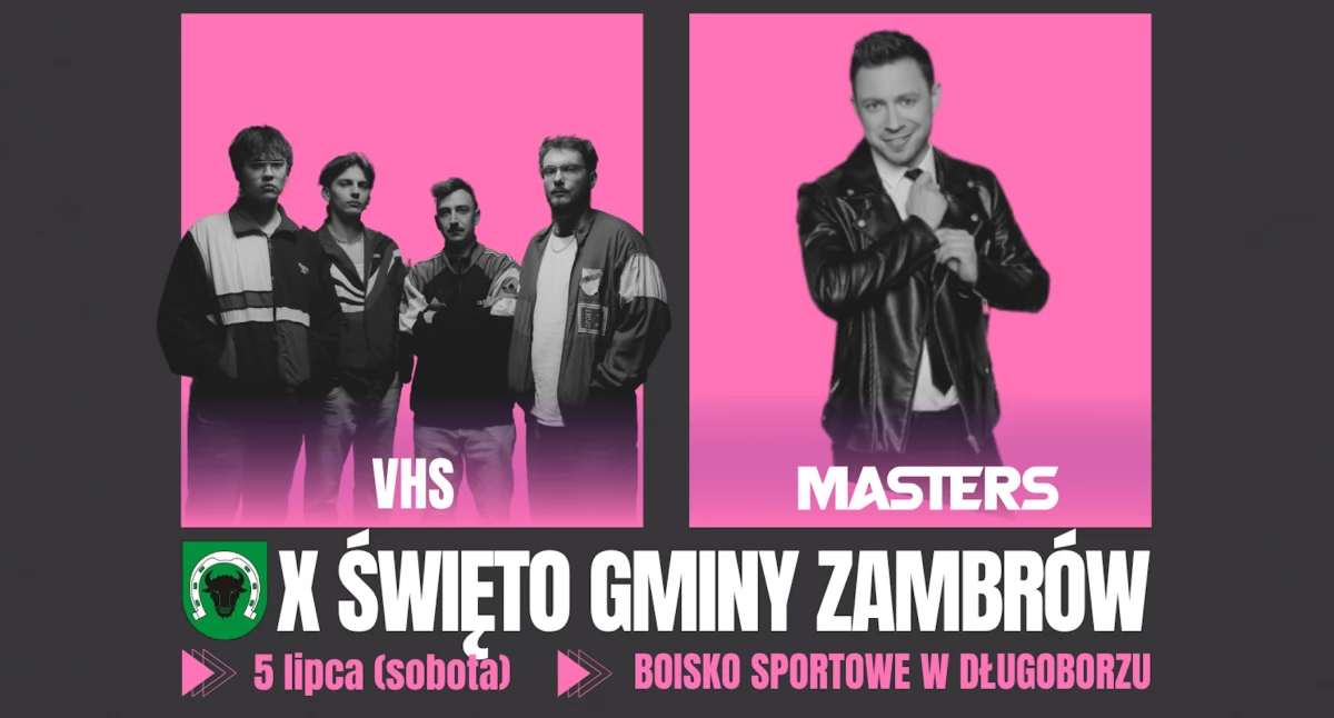 muzyka koncerty, Święto Gminy Zambrów lipca Długoborzu! Gwiazdą wieczoru będzie zespół MASTERS - zdjęcie, fotografia
