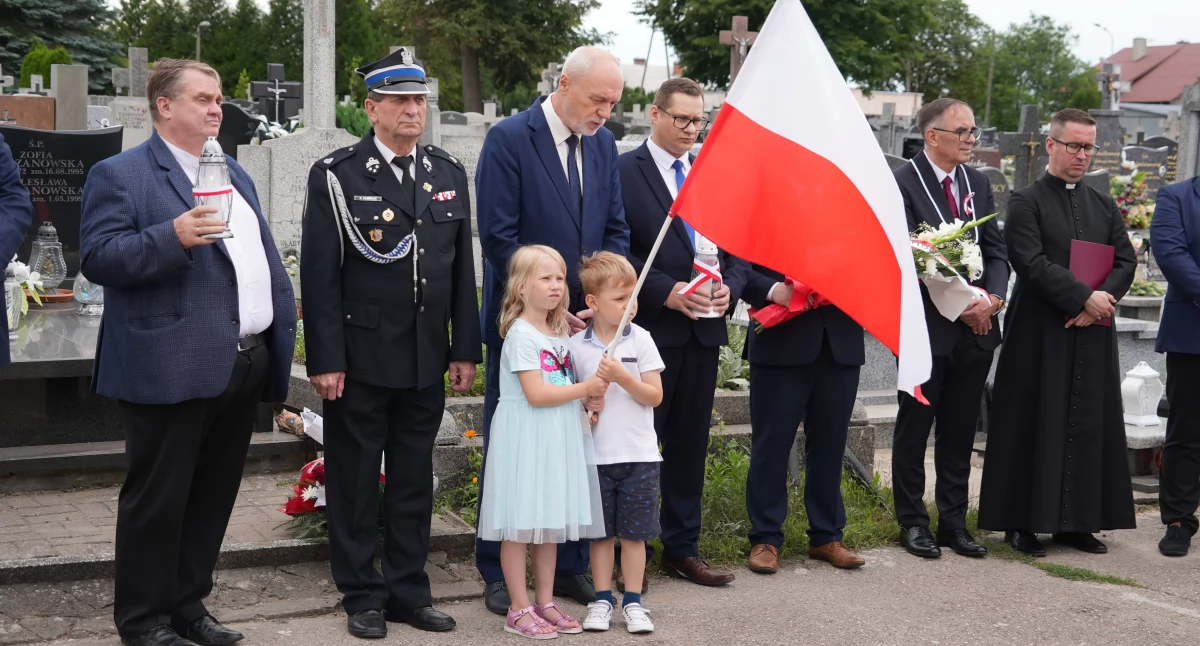 uroczystości obchody, Zambrowianie uczcili rocznicę powstania warszawskiego [FOTO] - zdjęcie, fotografia
