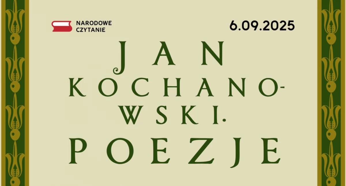 zdjęcie: Narodowe Czytanie 2025