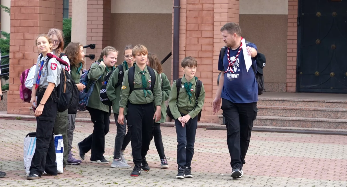 zdjęcie: harcerze i zuchy Zambrów
