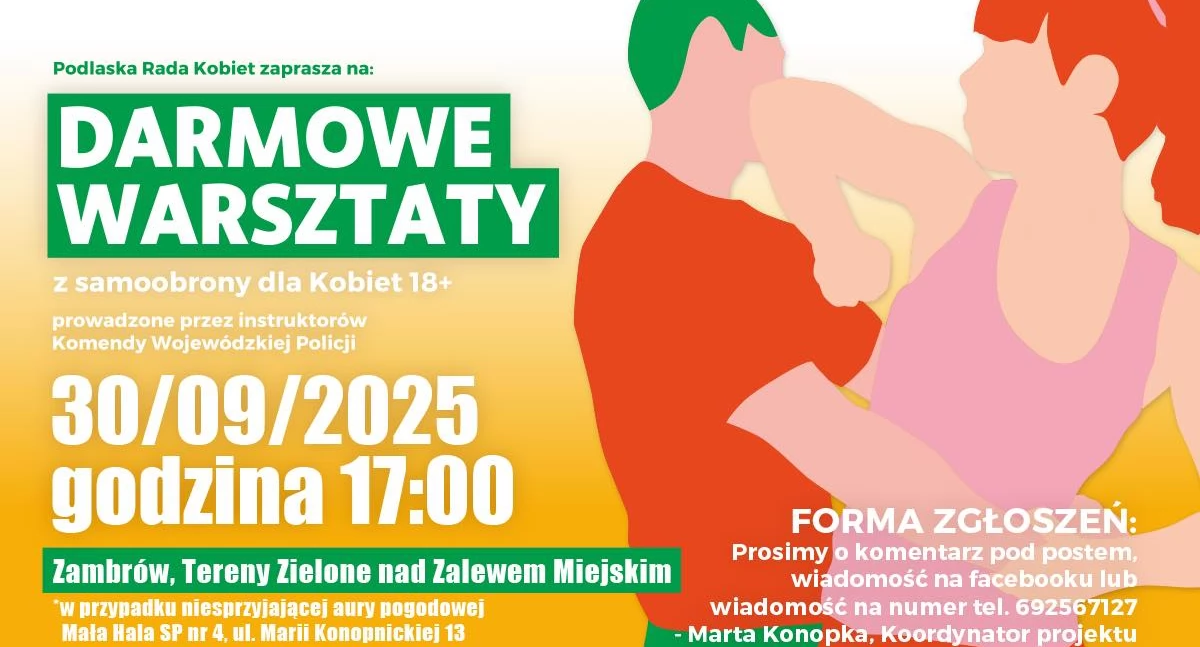 karate i sztuki walki, Zapraszamy warsztaty samoobrony kobiet! - zdjęcie, fotografia