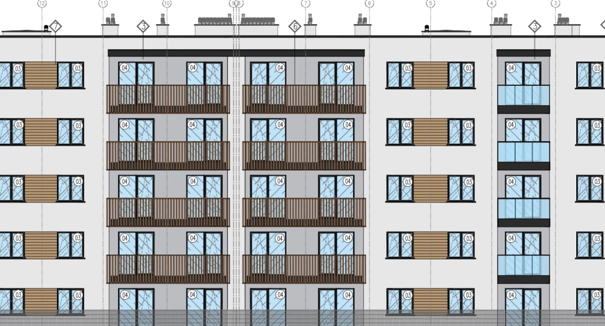 Tak będzie wyglądał nowy budynek mieszkalny przy ul. Magazynowej w Zambrowie