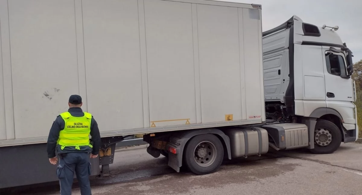 Skradziona naczepa z Finlandii została odzyskana w Budzisku