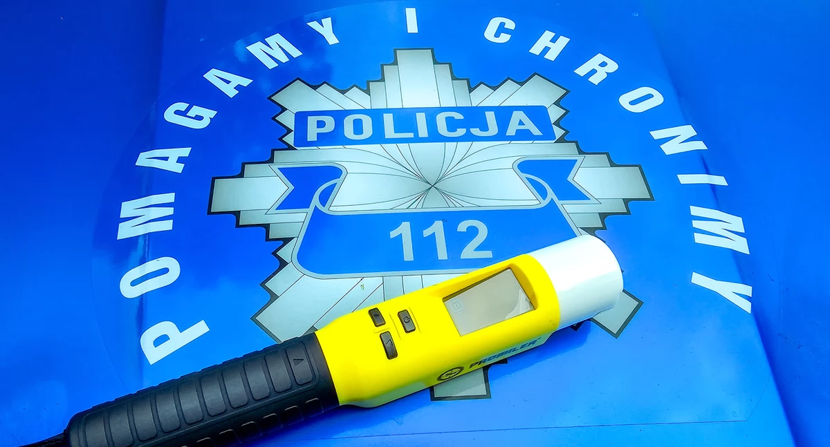 37-latek zatrzymany za jazdę pod wpływem alkoholu