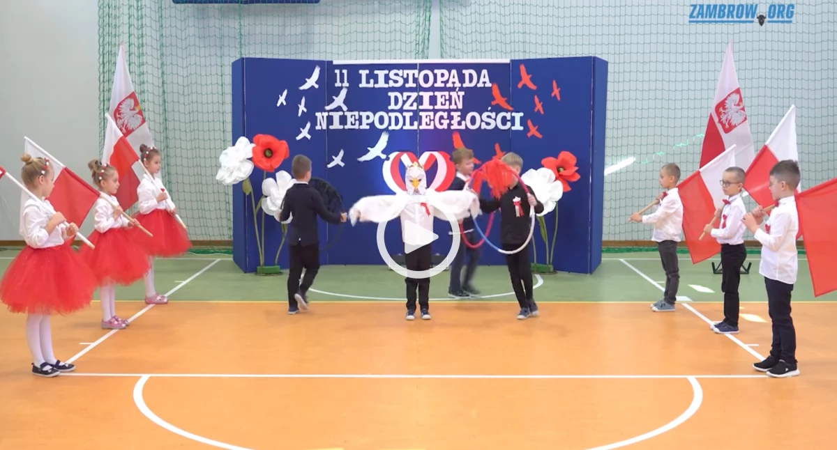 edukacja, Zobacz uroczystości okazji Narodowego Święta Niepodległości [VIDEO] - zdjęcie, fotografia