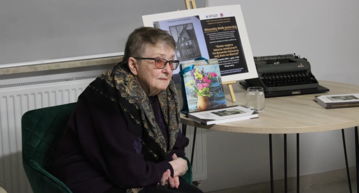 Spotkanie z Witomiłą Wołk-Jezierską w ramach Koła Historycznego Gminy Zambrów [FOTO]